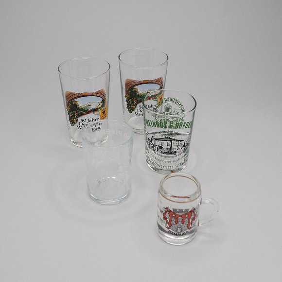 Vintage Lot of Glass Tumblers - Picture 1 of 9